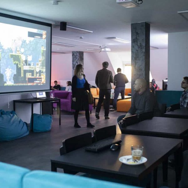 Einblick in einen Teil der Eventlocation der VirtuaLounge